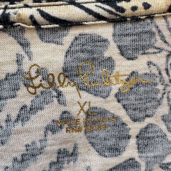 Lilly Pulitzer Women's Tessa Dress “Rattan Walk On The Wild Side” XL Leopard - Picture 5 of 10